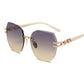 🎉 2026 SALE 50% OFF! ⏰ Statement Rimless Sunglasses – Bold Face, Zero Blind Spots ✨