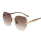 🎉 2026 SALE 50% OFF! ⏰ Statement Rimless Sunglasses – Bold Face, Zero Blind Spots ✨