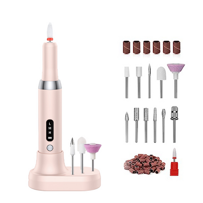 🎉 2026 Sale — Over 35000 Sold! 💰 Cordless Electric Nail Drill Machine with Charging Base ergonomic