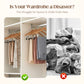 🎉 2026 Sale — Over 24,300 Sold!  360° Swivel Closet Organizer – Hang Eight, Save Space 🌿