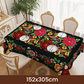 🎉 2026 Sale — Over 24,800 Sold! 🌟 Scalloped Floral Tablecloth – Spill-Proof, Fiesta-Ready ✨