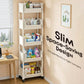 📦🪜 Slim Rolling Cart – 50% OFF! ✨ Slide-Into-Gaps, Clutter Killer ✨