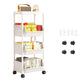 📦🪜 Slim Rolling Cart – 50% OFF! ✨ Slide-Into-Gaps, Clutter Killer ✨
