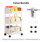 📦🪜 Slim Rolling Cart – 50% OFF! ✨ Slide-Into-Gaps, Clutter Killer ✨