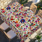 🎉 2026 SALE 50% OFF! 💞 Retro Floral Tablecloth – Bloom Where You Dine 🌸