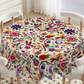 🎉 2026 SALE 50% OFF! 💞 Retro Floral Tablecloth – Bloom Where You Dine 🌸