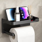 🎉 2026 Sale — Over 26,400 Sold! 🧻 Wall-Mounted TP Holder + Shelf – No Drill, No Damage ✨