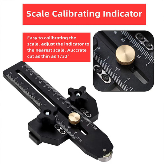 🎉 2026 Sale — Over 29,800 Sold! 🪚 Thin Rip Table Saw Jig – Micro-Adjust, Kickback Defense ✨