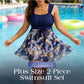 🏖️ 2026 Sale — Over 28,500 Sold! ✨ Skirted Tankini – Hide the Pooch, Flaunt the View 💙
