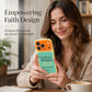 🎉 2026 Sale — Over 16,000 Sold! ✝️ 'She Will Not Fall' – Faith in Your Hand, Style on Your Phone! 🌸