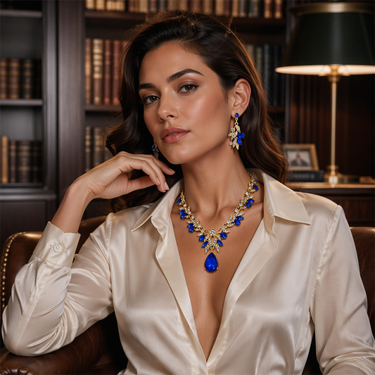 ✨ 50% OFF! ⏰ 2026 Sale — Over 21,000 Sold! 💎 Sparkling Teardrop Set – Light-Catch Glow, Event-Ready ✨