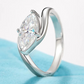 🎉 LIMITED TIME 50% OFF! 💍 Radiant Marquise Ring – Sleek Point, Soft Glow ✨