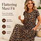🎉 2026 Sale — Over 24,000 Sold! 🐆 Leopard Print Maxi Dress – Loose Fit with Pockets – Style & Comfort in One! 👗