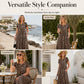 🎉 2026 Sale — Over 24,000 Sold! 🐆 Leopard Print Maxi Dress – Loose Fit with Pockets – Style & Comfort in One! 👗