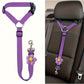 🎉 2026 Sale — Over 26,000 Sold! 🐕 2-in-1 Car Safety & Walk Leash – Headrest Mount, No Seatbelt Buckle Needed! 🚗