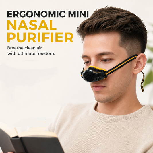 🎉 2026 Sale — Over 33,200 Sold!🌬️ Portable Nasal Air Filter Mask