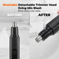 💨🔥FLASH SALE Half‑Price! Painless Portable Nose Hair Trimmer, Type‑C Rechargeable Washable Head 🎁