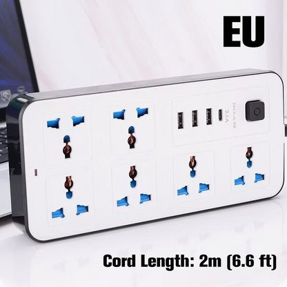 🎉 2026 Sale — Over 29,000 Sold! 🔌 One Strip, All Your Devices – USB + AC in One Neat Hub! ⚡