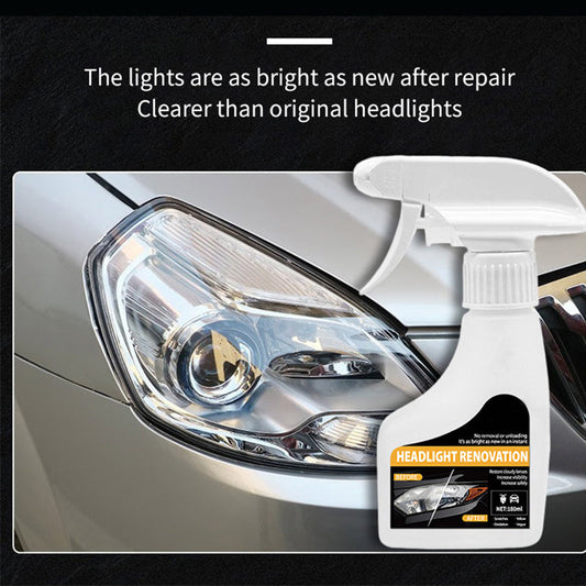 🎉 2026 Sale — Over 33,000 Sold! 🚗 Headlight Restoration Spray – Erase Haze & Yellowing, Crystal-Clear Night Vision! ✨