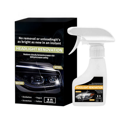 🎉 2026 Sale — Over 33,000 Sold! 🚗 Headlight Restoration Spray – Erase Haze & Yellowing, Crystal-Clear Night Vision! ✨