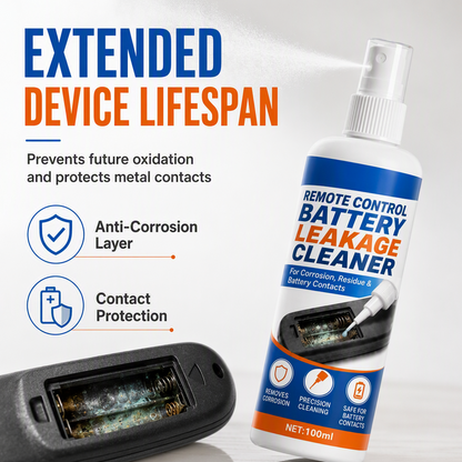 🎉 2026 Sale — Over 11,000 Sold! 🔋 Battery Leakage Cleaner – Spray Away Corrosion, Restore Power to Your Devices! ✨