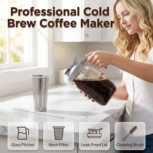 🎉 2026 Sale — Over 23,000 Sold! ☕ Smooth, Never Bitter – Café-Quality Cold Brew at Home! ❄️