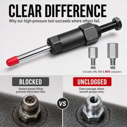 🎉 2026 Sale — Over 14,000 Sold! 🔧 Grease Fitting Cleaner – Unclog Blocked Zerk Fittings in Seconds! ⚙️