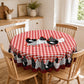 ⏰LIMITED-TIME 50% OFF! 🐓🍽️ Spills? Wipe 'em away. This farmhouse rooster tablecloth keeps your table safe and stylish — scalloped lace, waterproof coating, and that perfect rustic charm. A favorite for cozy kitchens everywhere! ✨