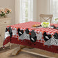 ⏰LIMITED-TIME 50% OFF! 🐓🍽️ Spills? Wipe 'em away. This farmhouse rooster tablecloth keeps your table safe and stylish — scalloped lace, waterproof coating, and that perfect rustic charm. A favorite for cozy kitchens everywhere! ✨