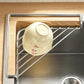 🎉 2026 Sale — Over 17,000 Sold! 🧽 Stainless Steel Corner Sink Rack – Fast-Drain Tray Keeps Sponges Dry & Counters Fresh! ✨