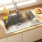 🎉 2026 Sale — Over 17,000 Sold! 🧽 Stainless Steel Corner Sink Rack – Fast-Drain Tray Keeps Sponges Dry & Counters Fresh! ✨