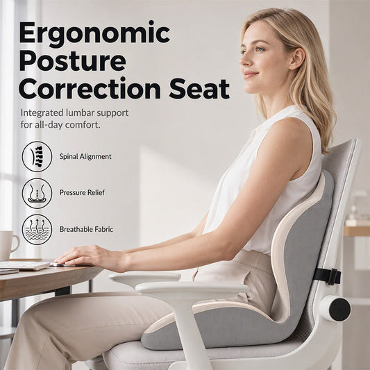 🔥 HOT SALE 50% OFF 🧠 Premium Memory Foam Core — Long-Lasting Pressure Relief