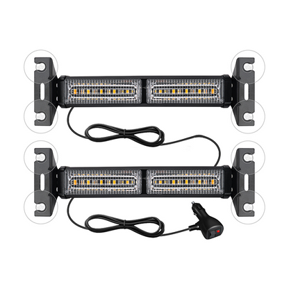 🎉 2026 Sale — Over 11,000 Sold! 🚨 LED Strobe Light Bar – Cuts Through Fog & Rain, Suction-Cup Mount, 18 Flash Patterns – Stay Seen, Stay Safe! ✨