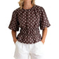 🎉 2026 Sale — Over 19,000 Sold! 🌸 Polka-Dot Top – Fitted Waist, 3/4 Sleeves – Effortless Style from Desk to Dinner! ✨