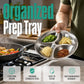 🔥HOT SALE 50% OFF! 🍳🧅 20,000+ home cooks already use this — 4 compartments for garlic, ginger, spices, and more. Prep faster, cook cleaner, and stop juggling tiny bowls. Your new kitchen sidekick. ✨