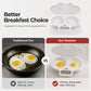🎉 2026 Sale — Over 19,000 Sold! 🍳 Dual Cavity Microwave Egg Poacher – 2 Perfect Eggs in 3 Minutes – Oil-Free, Healthy & Mess-Free! 💫