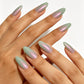 🎉 2026 Sale — Over 23,000 Sold! 💅 Glitter Aurora Cat Eye Gel Polish – Mint-Toned Shimmer, Jelly-Clear Nude Base, Glossy Finish! ✨