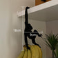 🎉 2026 Sale — Over 11,000 Sold! 🐒 Monkey Shaped Banana Hook – Hang Fruit, Keys & Bags – Playful Storage with Personality! ✨