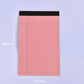 🎉 2026 Sale — Over 14,000 Sold! 📝 Minimalist Lined Notepad – Smooth 80gsm Paper, Top-Bound Design – Perfect for Notes, Journaling & Planning! 📓