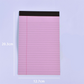 🎉 2026 Sale — Over 14,000 Sold! 📝 Minimalist Lined Notepad – Smooth 80gsm Paper, Top-Bound Design – Perfect for Notes, Journaling & Planning! 📓