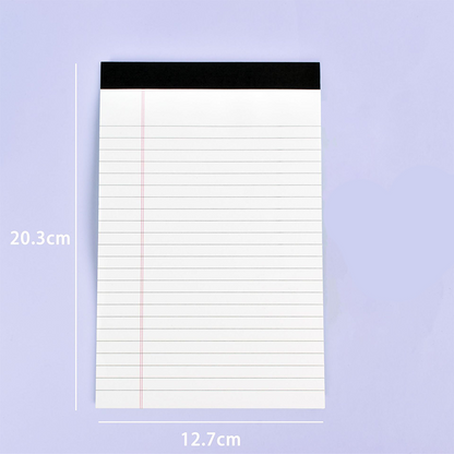 🎉 2026 Sale — Over 14,000 Sold! 📝 Minimalist Lined Notepad – Smooth 80gsm Paper, Top-Bound Design – Perfect for Notes, Journaling & Planning! 📓
