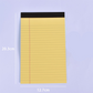 🎉 2026 Sale — Over 14,000 Sold! 📝 Minimalist Lined Notepad – Smooth 80gsm Paper, Top-Bound Design – Perfect for Notes, Journaling & Planning! 📓