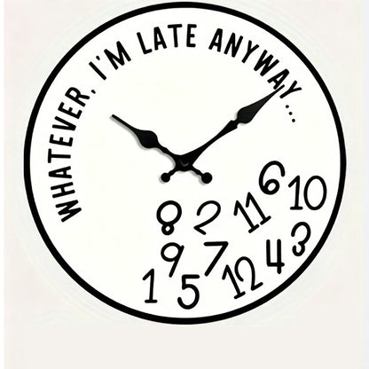 🎉 2026 Sale — Over 9,000 Sold! 🕐 Creative Jumbled Numbers Clock – Silent Sweep, Witty Design, Instant Conversation Starter! ✨