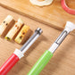 🔥HOT SALE 50% OFF! 🍎🔪 Stop wasting half your apple with a clumsy knife — this 2-in-1 corer & peeler removes cores and skins in one smooth motion. No waste, no cuts, just perfect fruit every time. ✨