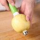 🔥HOT SALE 50% OFF! 🍎🔪 Stop wasting half your apple with a clumsy knife — this 2-in-1 corer & peeler removes cores and skins in one smooth motion. No waste, no cuts, just perfect fruit every time. ✨