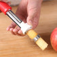 🔥HOT SALE 50% OFF! 🍎🔪 Stop wasting half your apple with a clumsy knife — this 2-in-1 corer & peeler removes cores and skins in one smooth motion. No waste, no cuts, just perfect fruit every time. ✨