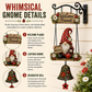 🎉 2026 Sale — Over 23,000 Sold! 🔔 Gnome Welcome Doorbell – Wind Chime Doorbell, Melodic Bell, Weatherproof Zinc Alloy – Charming Garden Greeter! 🏡