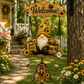 🎉 2026 Sale — Over 23,000 Sold! 🔔 Gnome Welcome Doorbell – Wind Chime Doorbell, Melodic Bell, Weatherproof Zinc Alloy – Charming Garden Greeter! 🏡