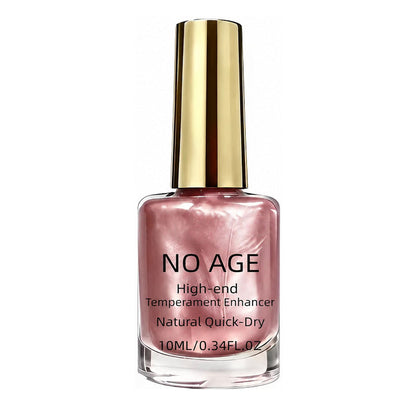 💅 Limited-Time 50% Off ✨ Quick Dry Metallic Nail Polish — Mirror Shine Rose Gold 💧