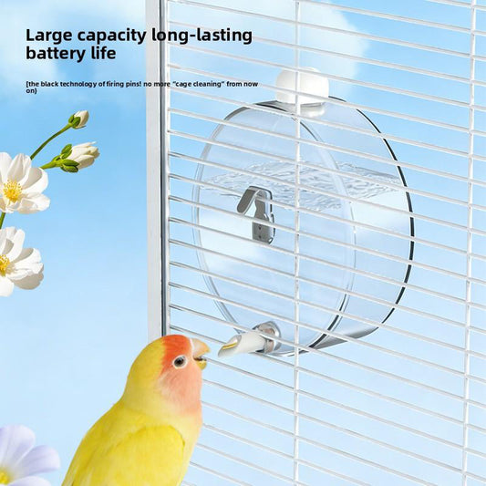 🎉 2026 Sale — Over 6,000 Sold! 🐦 Clear Hanging Bird Drinker – Touch-Activated Copper Nozzle, 250ml Capacity – Fresh Water at a Glance! ✨